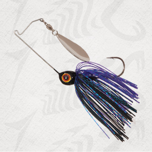 Short Arm Nighttime Witch Doctor Spinnerbait - SNC baits (Slong