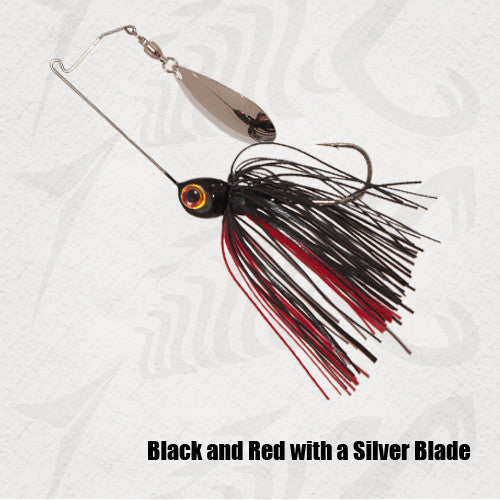 Short Arm Nighttime Witch Doctor Spinnerbait - SNC baits (Slong Fishing  Lures)
